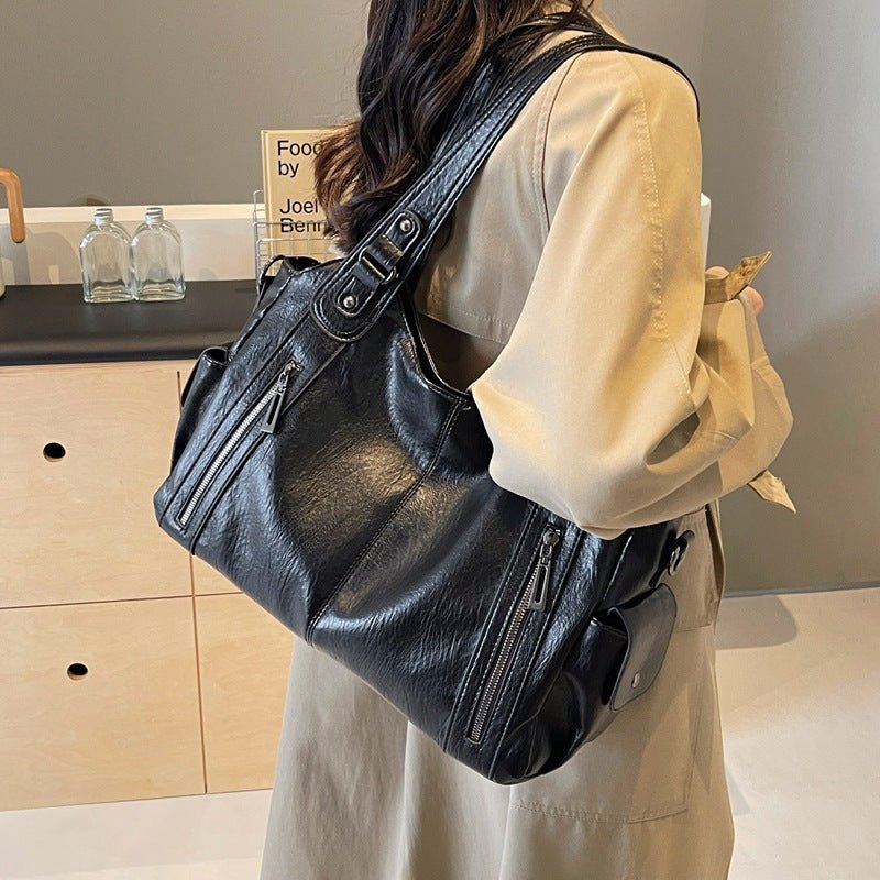 Aviana | Classic vintage leather handbag