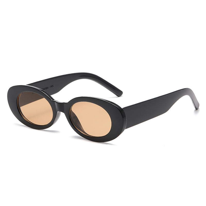 Chunky Oval Sunglasses — women's sunglasses, view 7 by Emyri