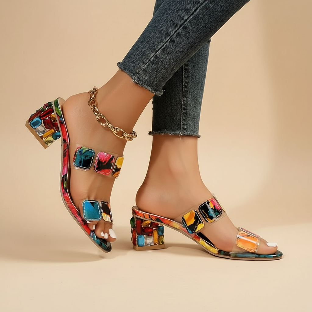 Contoured Footbed Sandals — women's sandals, view 2 by Emyri
