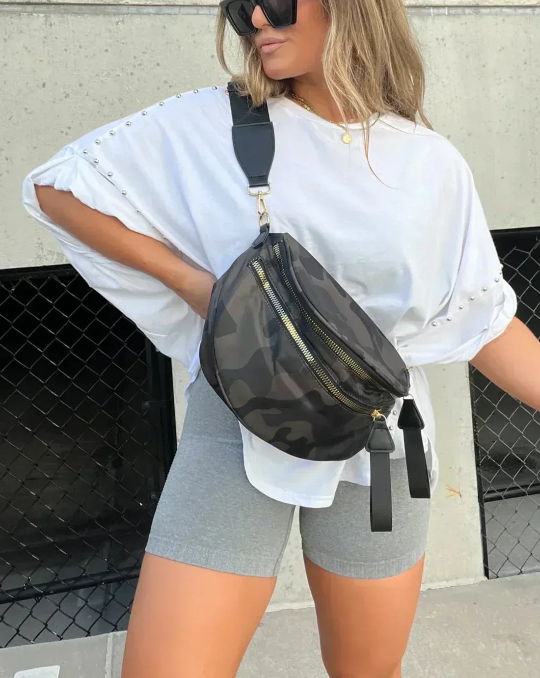 Dorothee™ | studded T-shirt in plus size