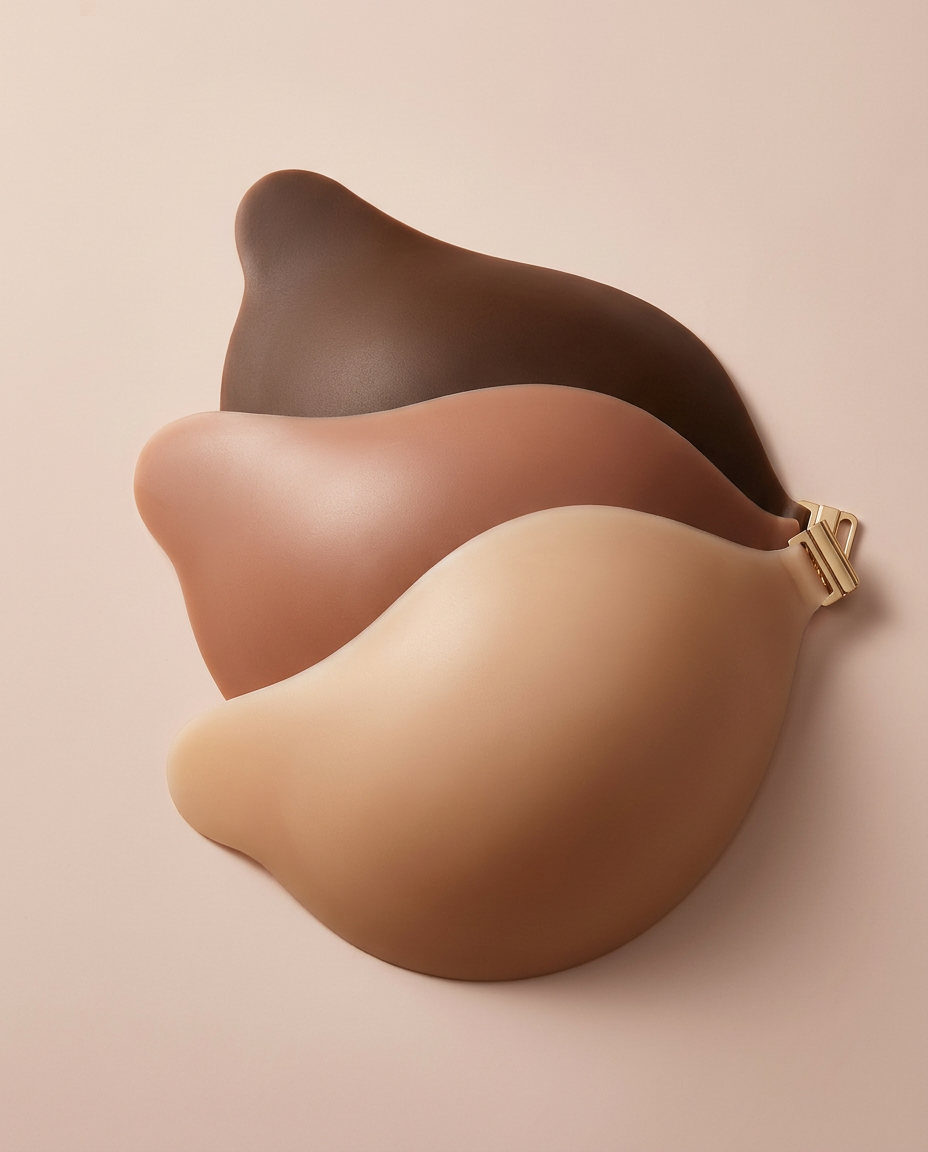 Invisible Lift Silicone Bra Cups — women's bra cups, view 2 by Emyri