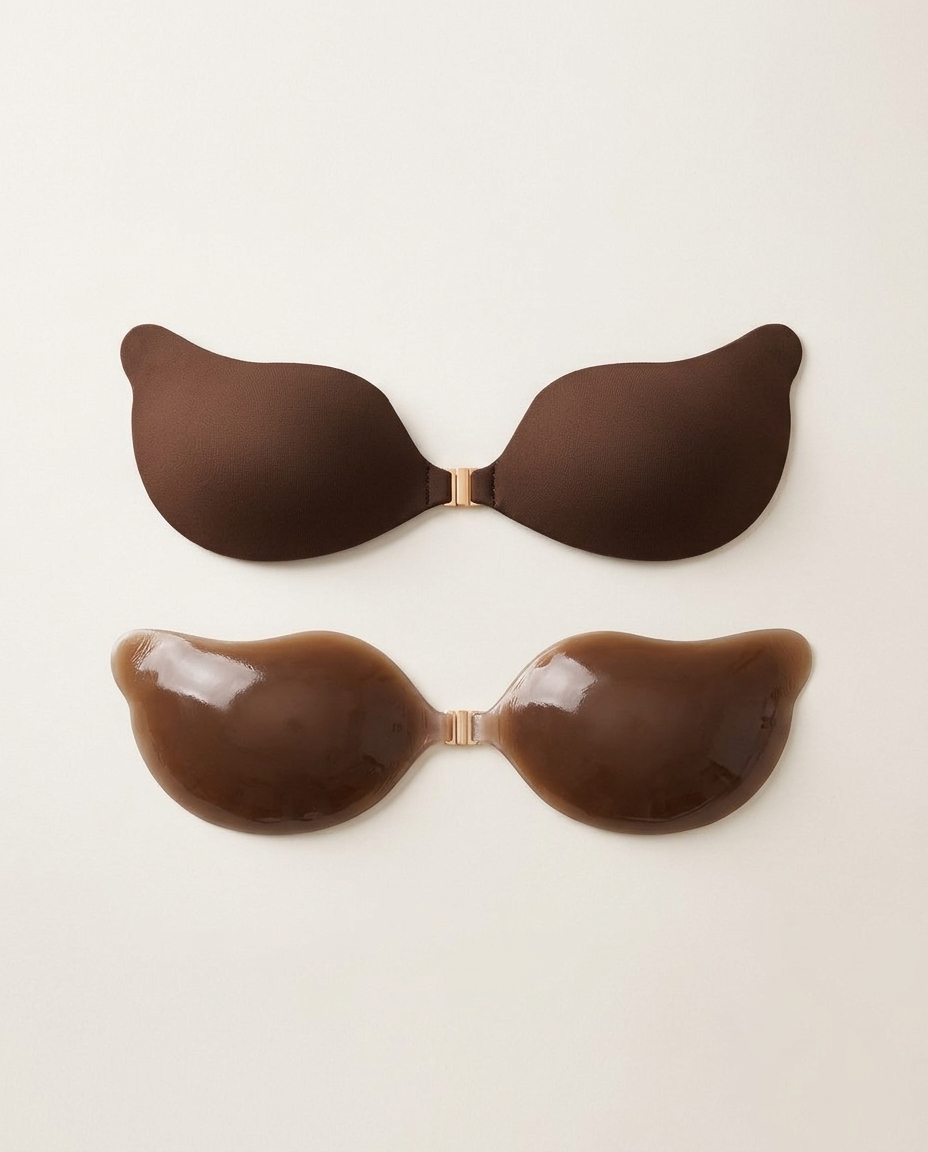 Invisible Lift Silicone Bra Cups — women's bra cups, view 4 by Emyri