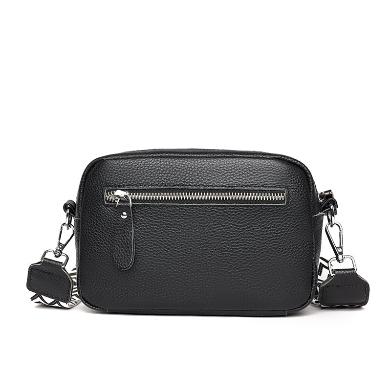 Women's compact leather crossbody bag — additional view
