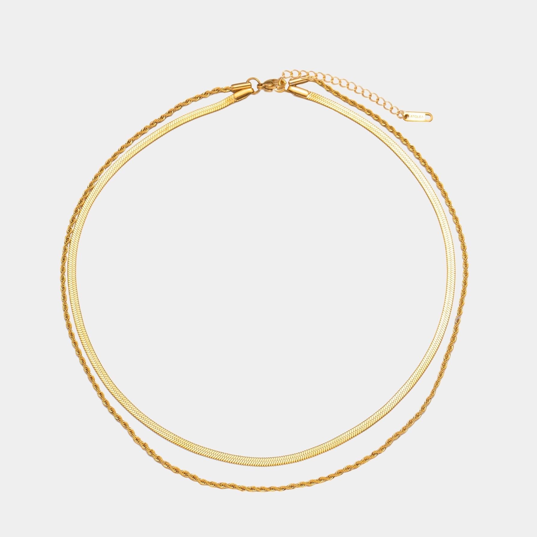 LuxeLayers™ | Multi-layered necklace — women's necklace, view 9 by Emyri