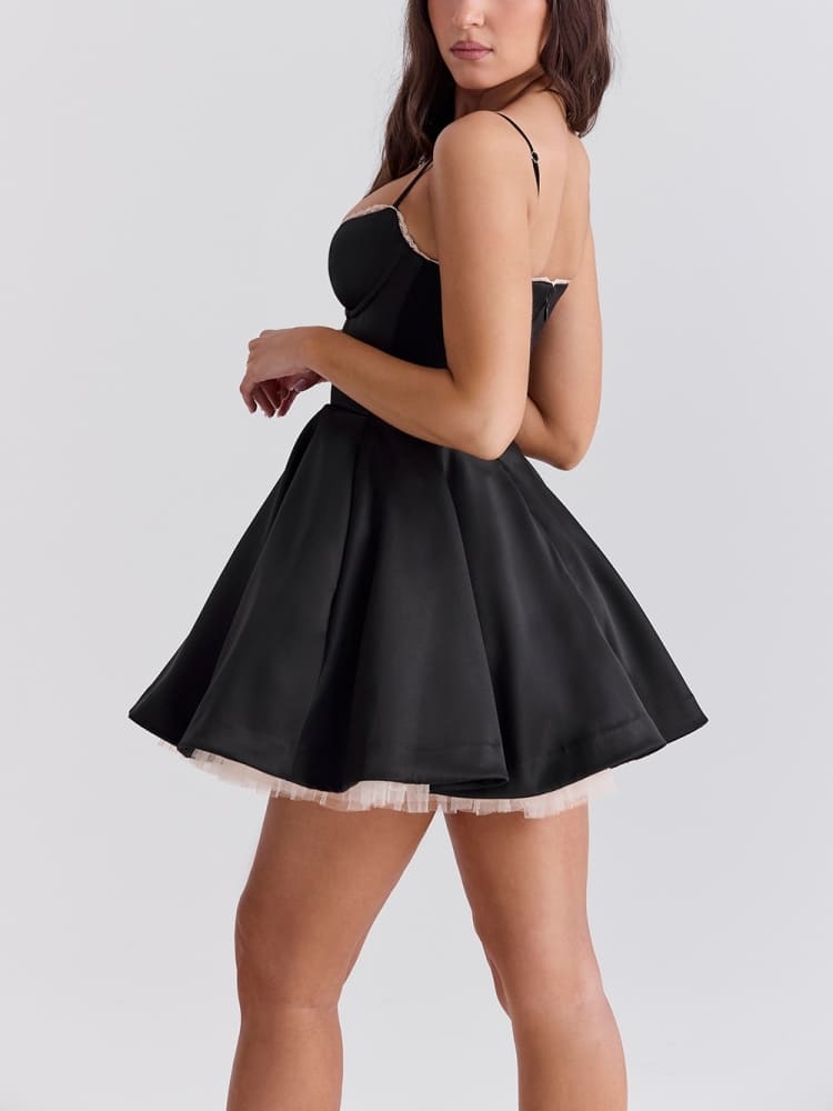 Sweetheart Tulle Mini Dress
