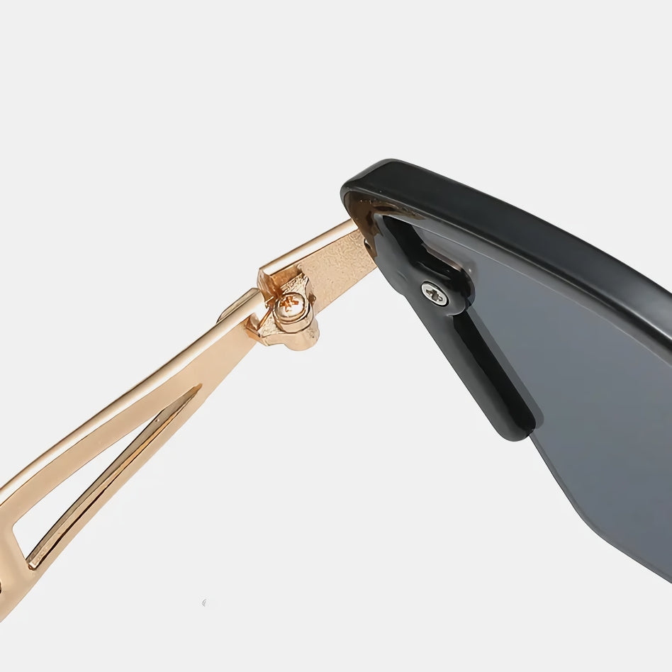 Sculpted Cat Eye Sunglasses — women's sunglasses, view 12 by Emyri