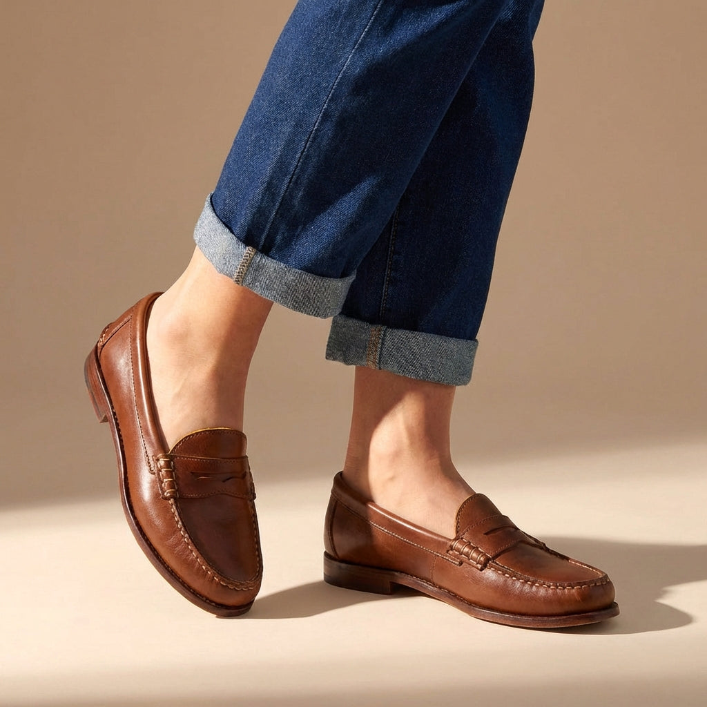 Classic Slip-On Penny Loafers