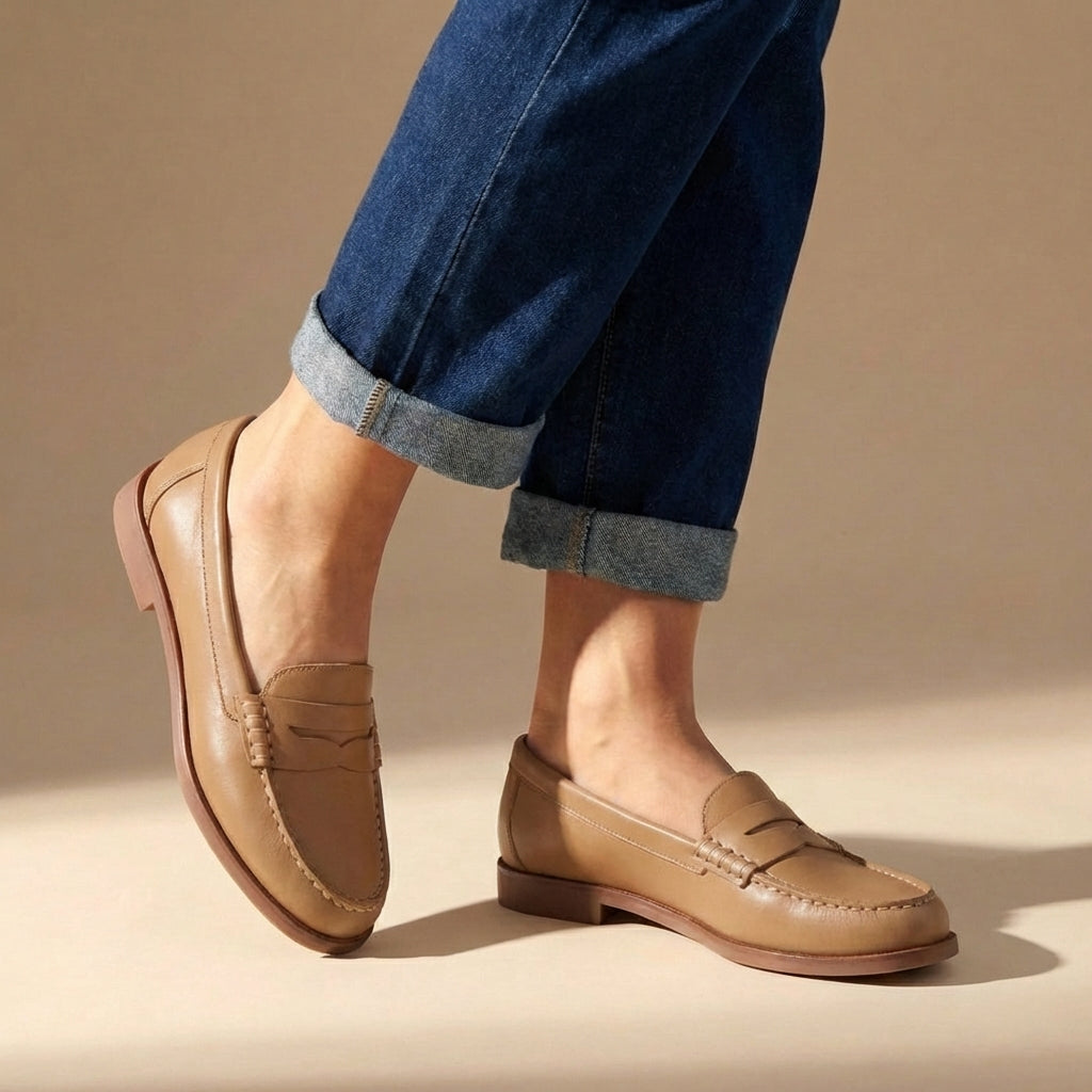 Classic Slip-On Penny Loafers