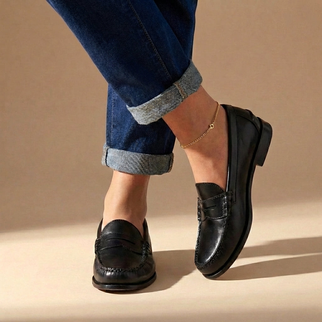 Classic Slip-On Penny Loafers