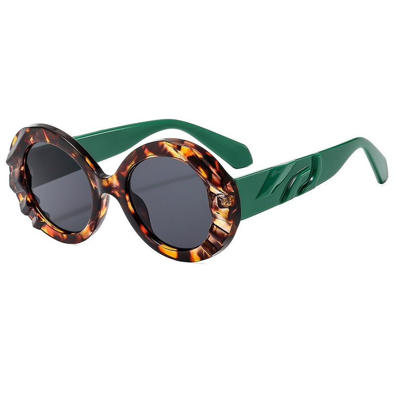 Vintage Round Sunglasses — women's sunglasses, view 3 by Emyri