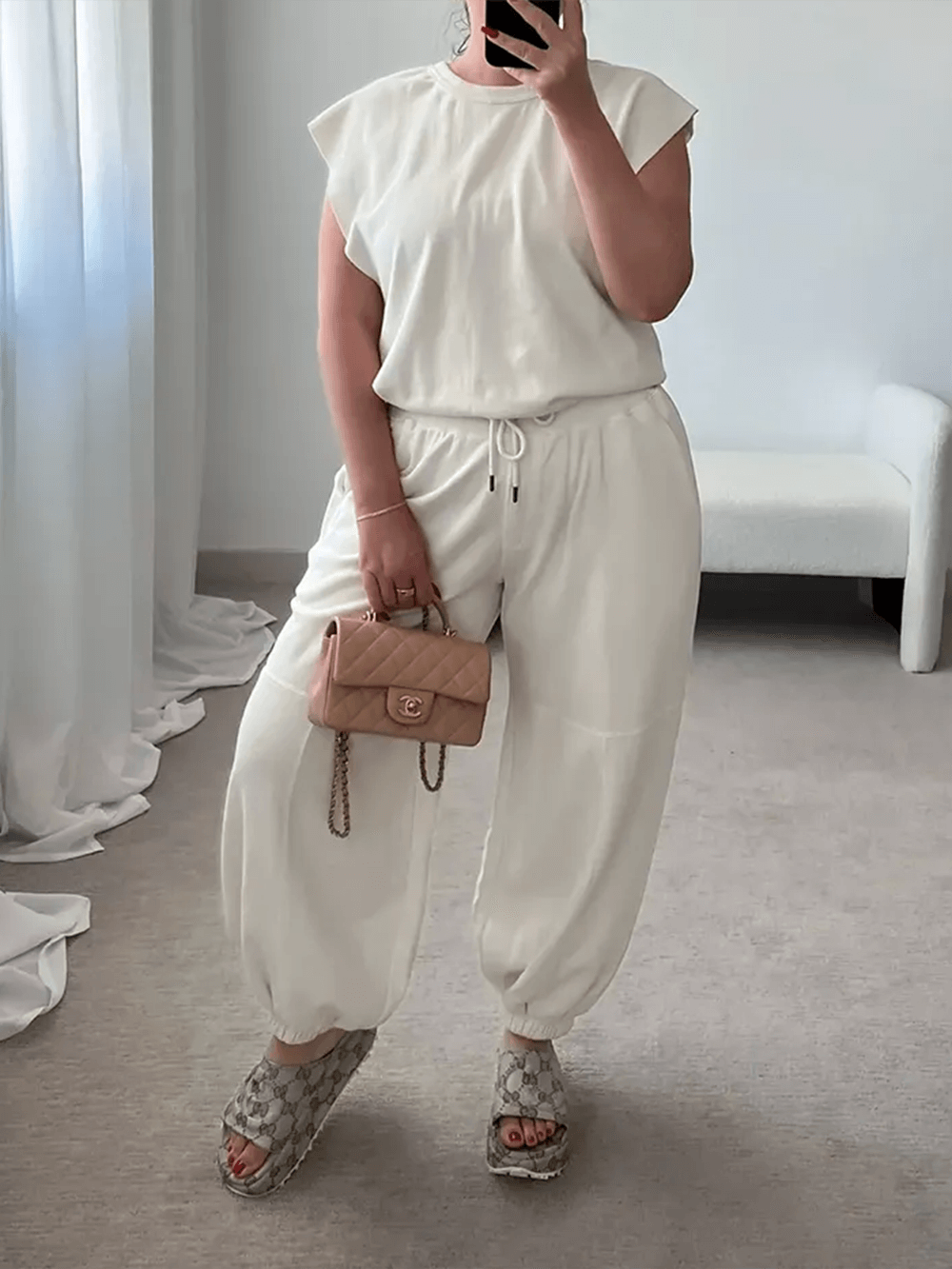 Women's Backless Corset Jumpsuit — back detail