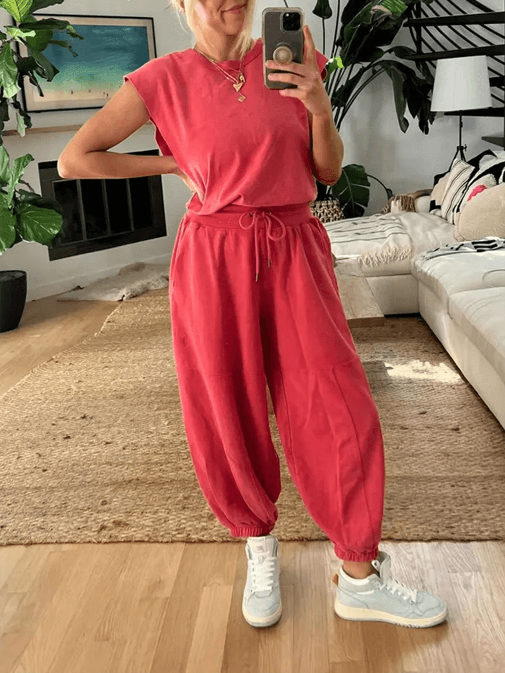 Women's Backless Corset Jumpsuit — side view
