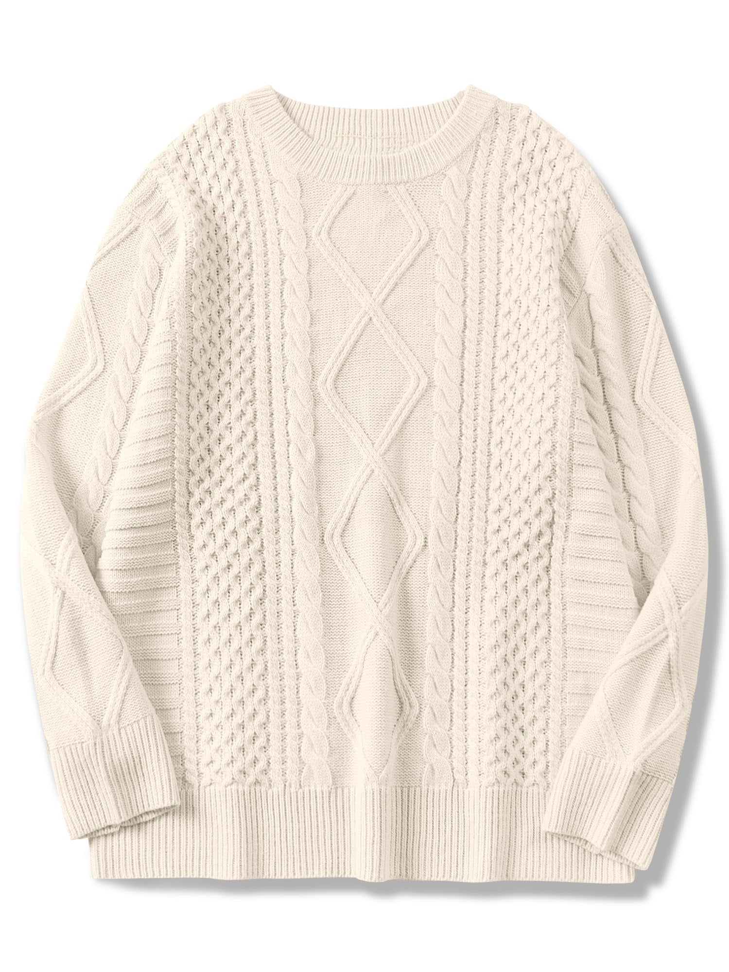 Women's burgundy cable knit sweater and skort set fabric detail