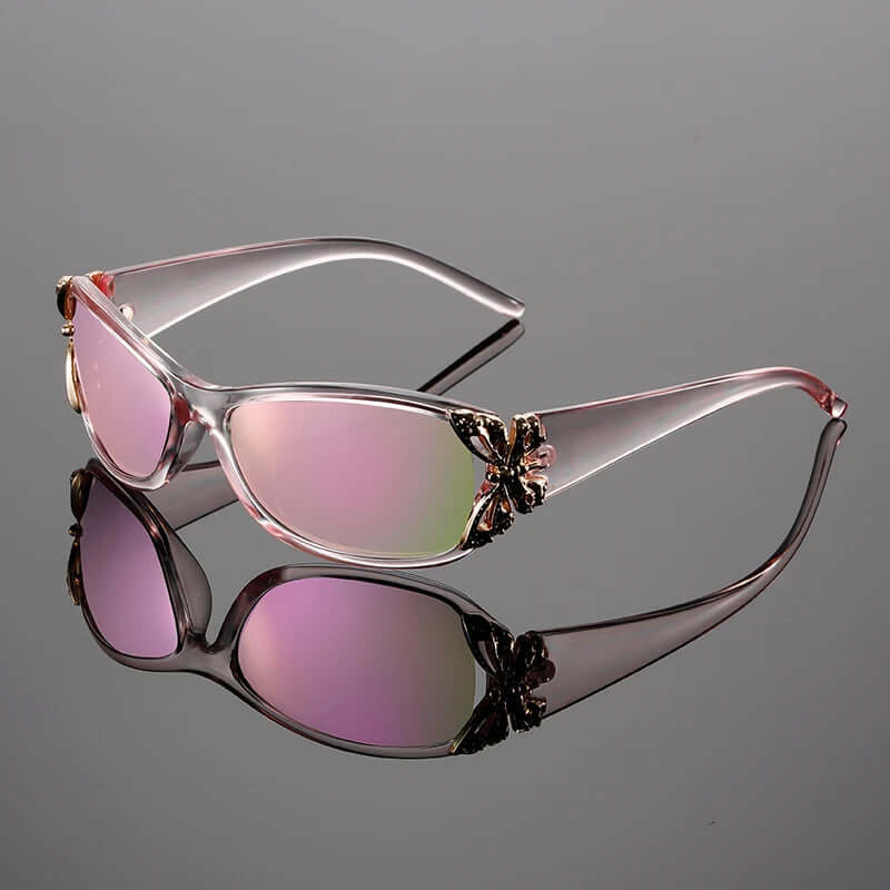 Women's butterfly pendant sunglasses