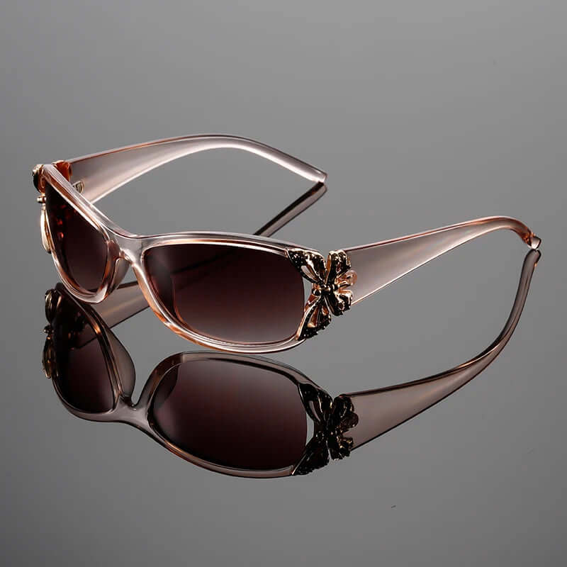 Women's butterfly pendant sunglasses
