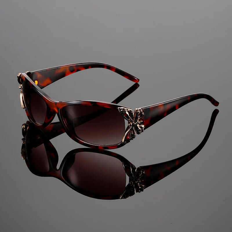Women's butterfly pendant sunglasses