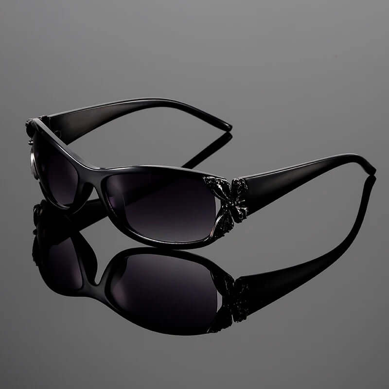 Women's butterfly pendant sunglasses