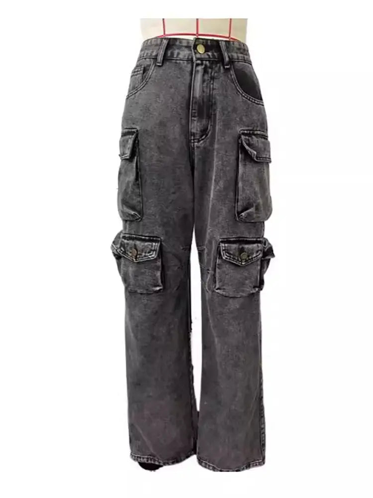 Women's cargo trousers — full length