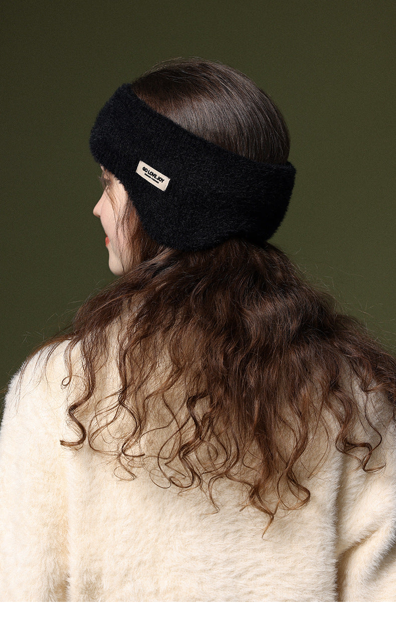 Women's Faux Fur Headband — front view