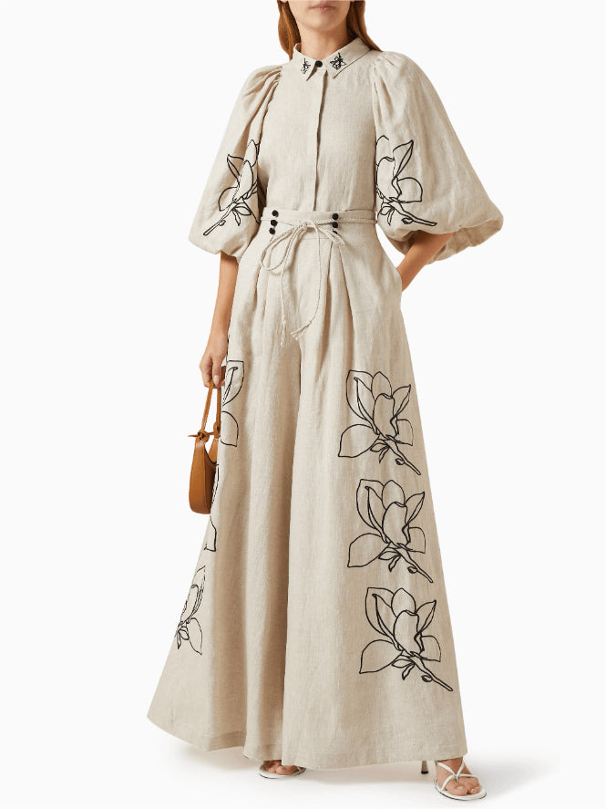 Women's Floral Linen Co-ord Set — styled look