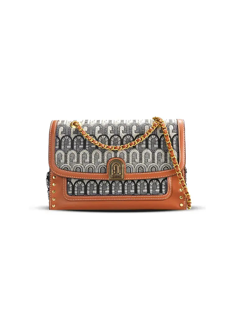 Women's G-jacquard crossbody shoulder bag