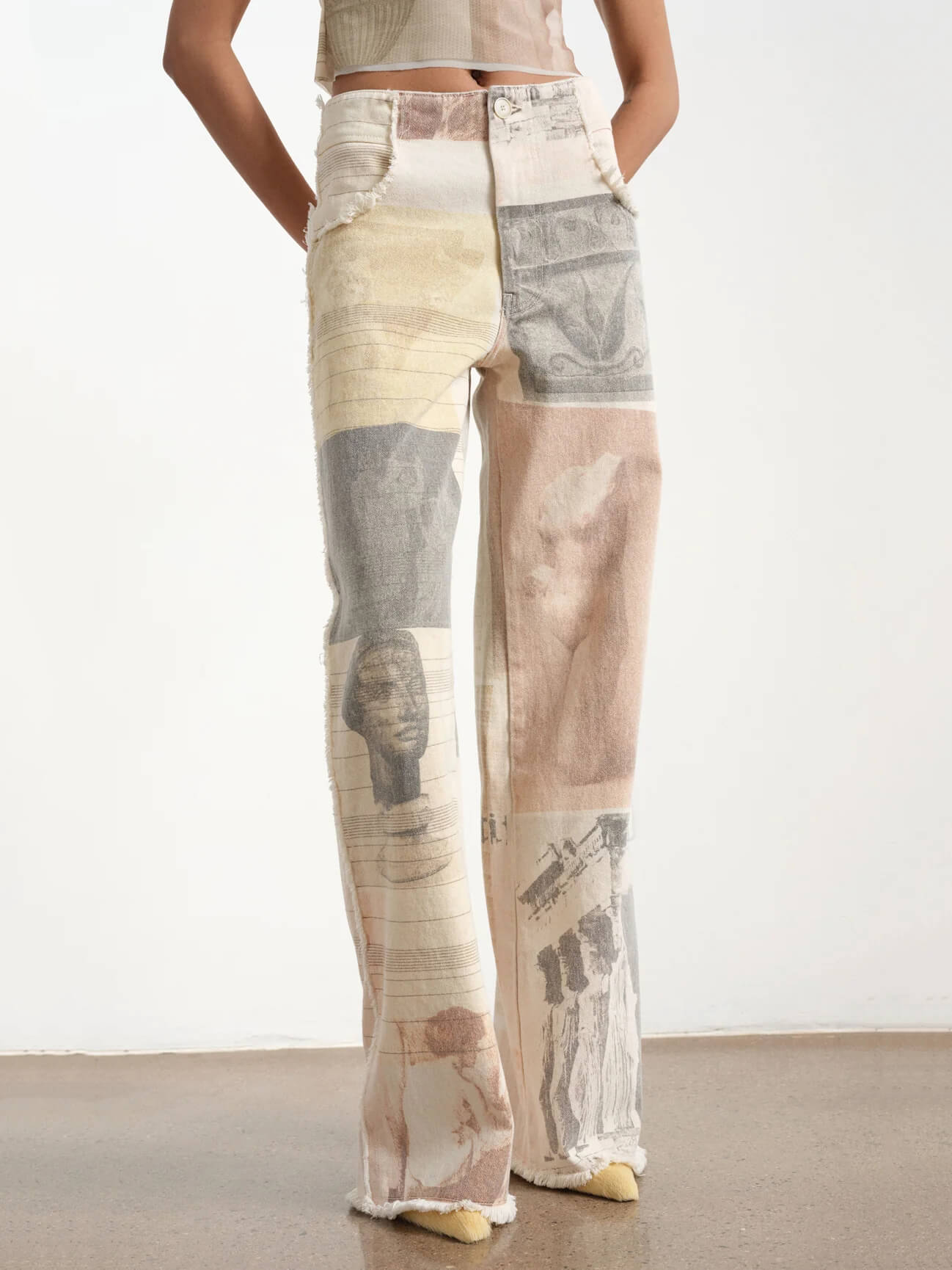 Women's High-Rise Wide Leg Jeans