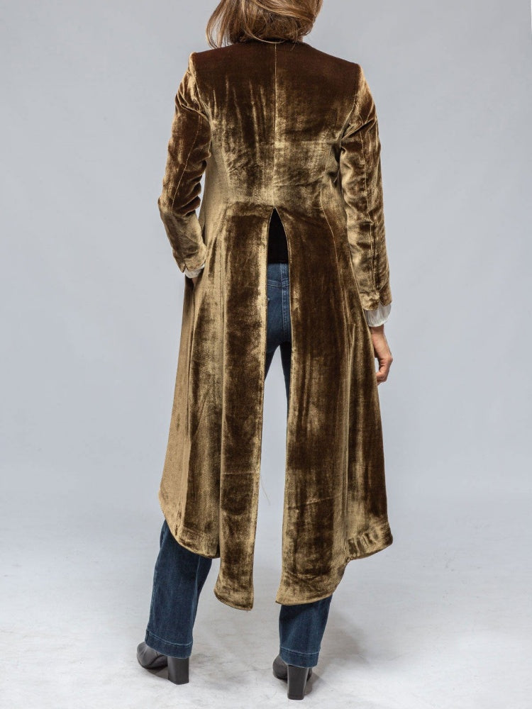 Women's Longline Trench-Style Cardigan — detail