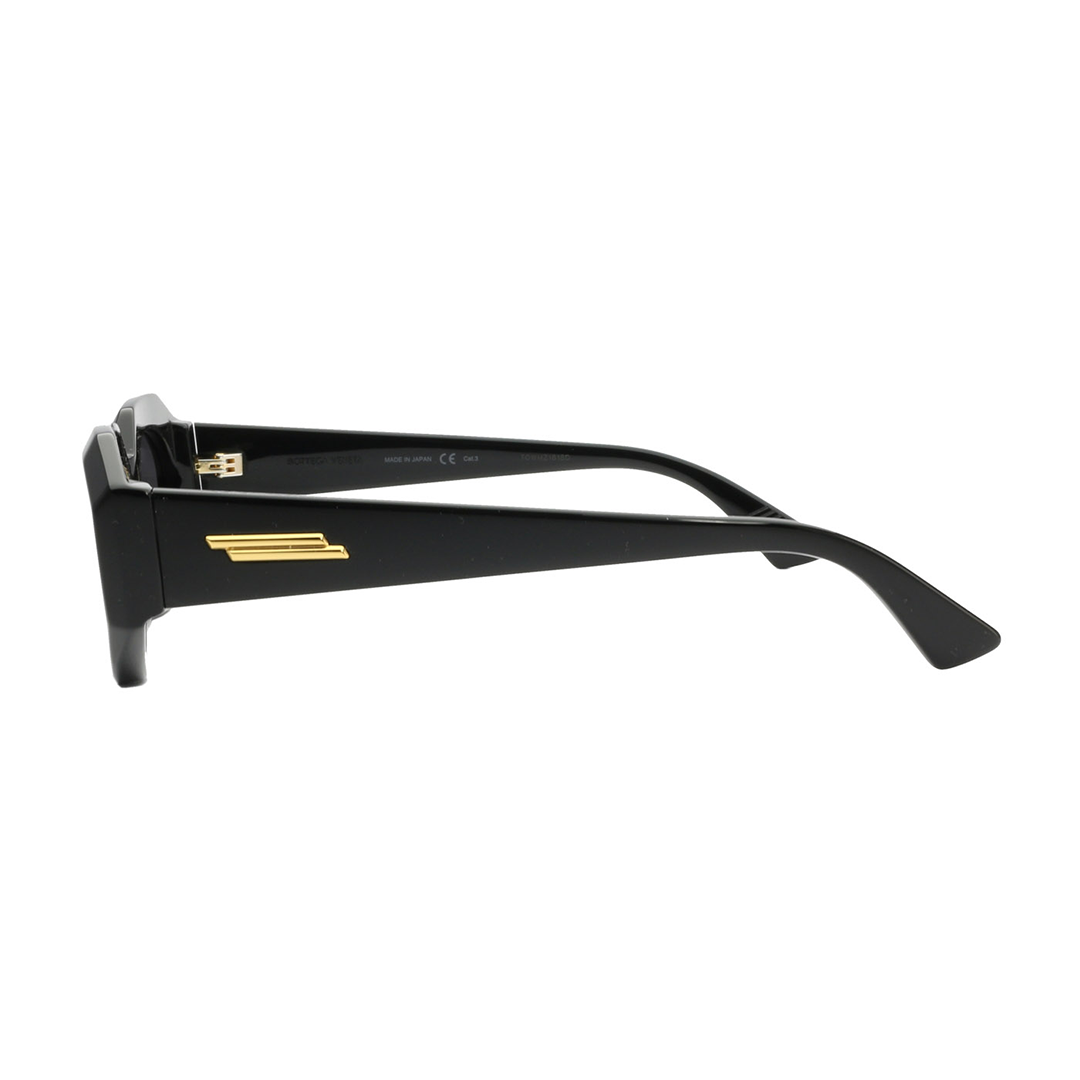 Women's oval acetate sunglasses
