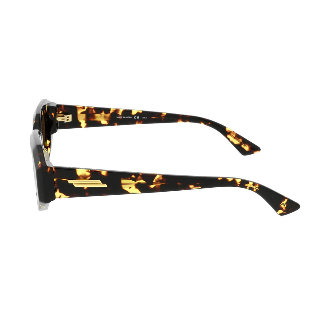 Women's oval acetate sunglasses