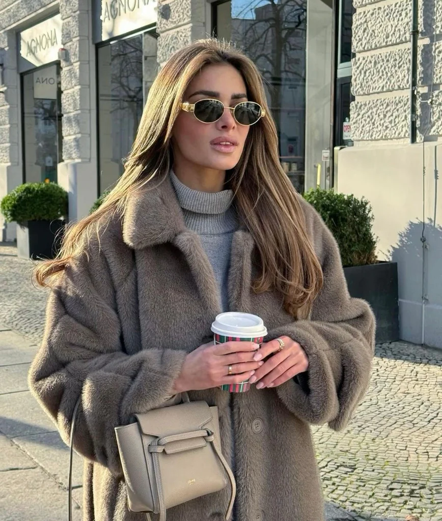 Women's oversized cat-eye sunglasses