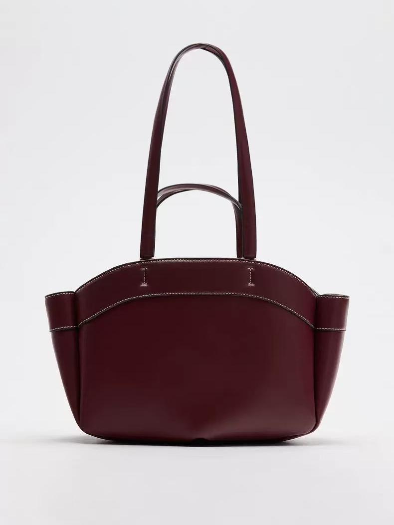 Women's PU leather crossbody handbag