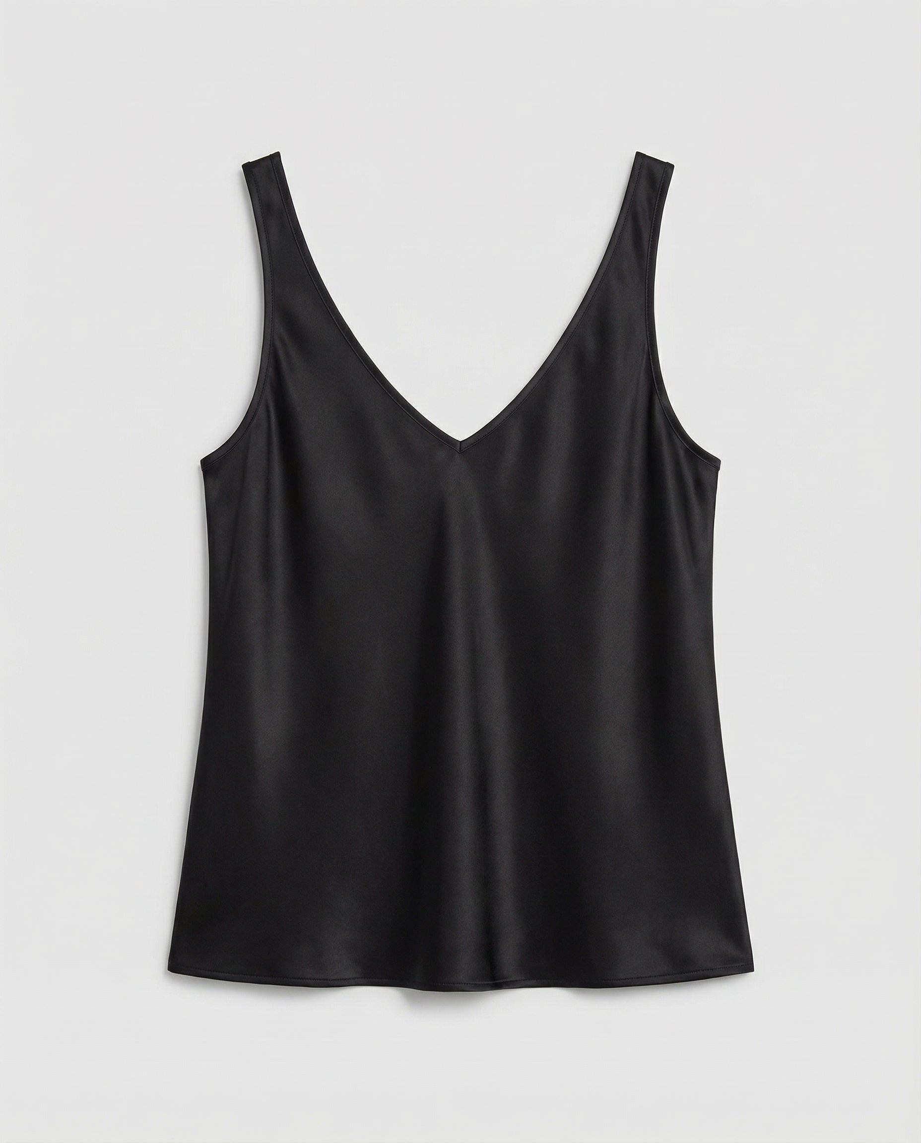 Satin V-Neck Camisole Top
