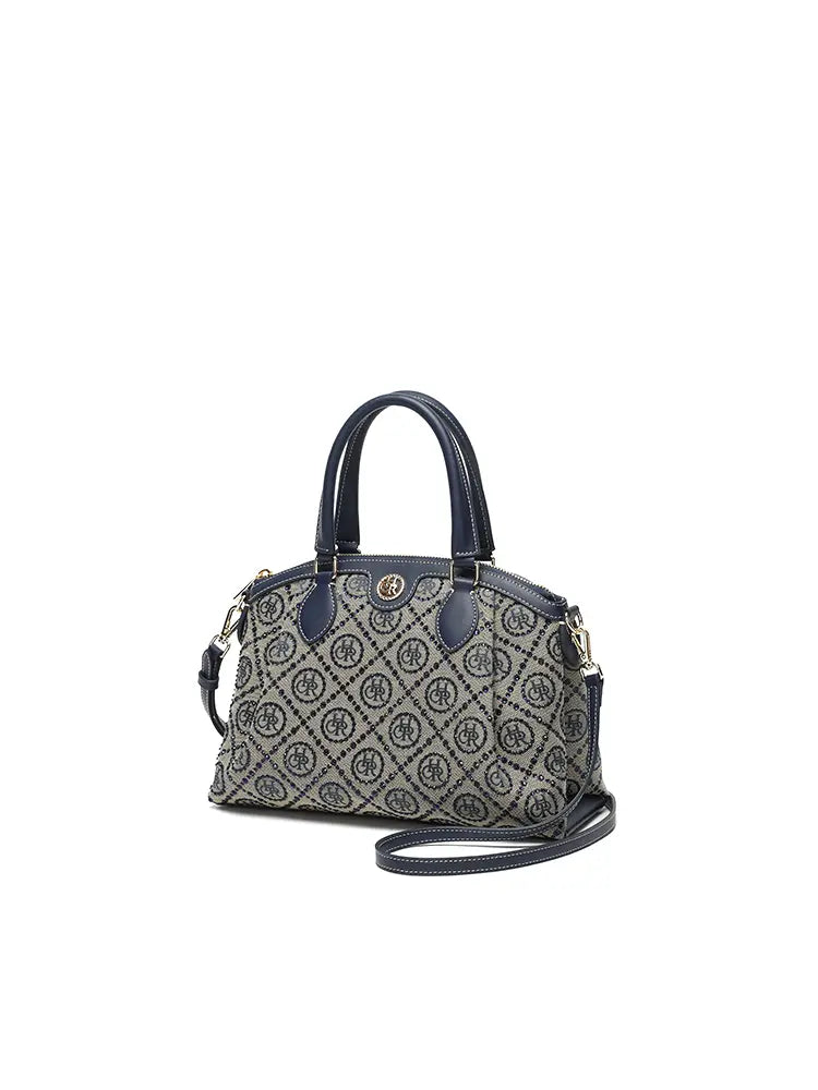 Women's Star Detail Top Handle Tote
