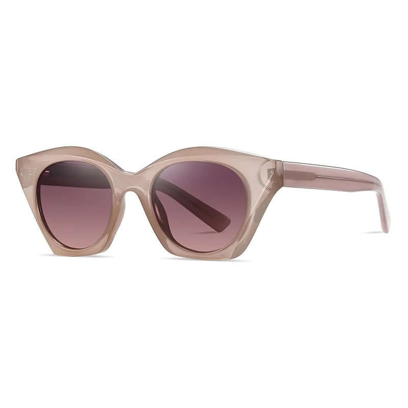 Women's tortoiseshell cat-eye sunglasses