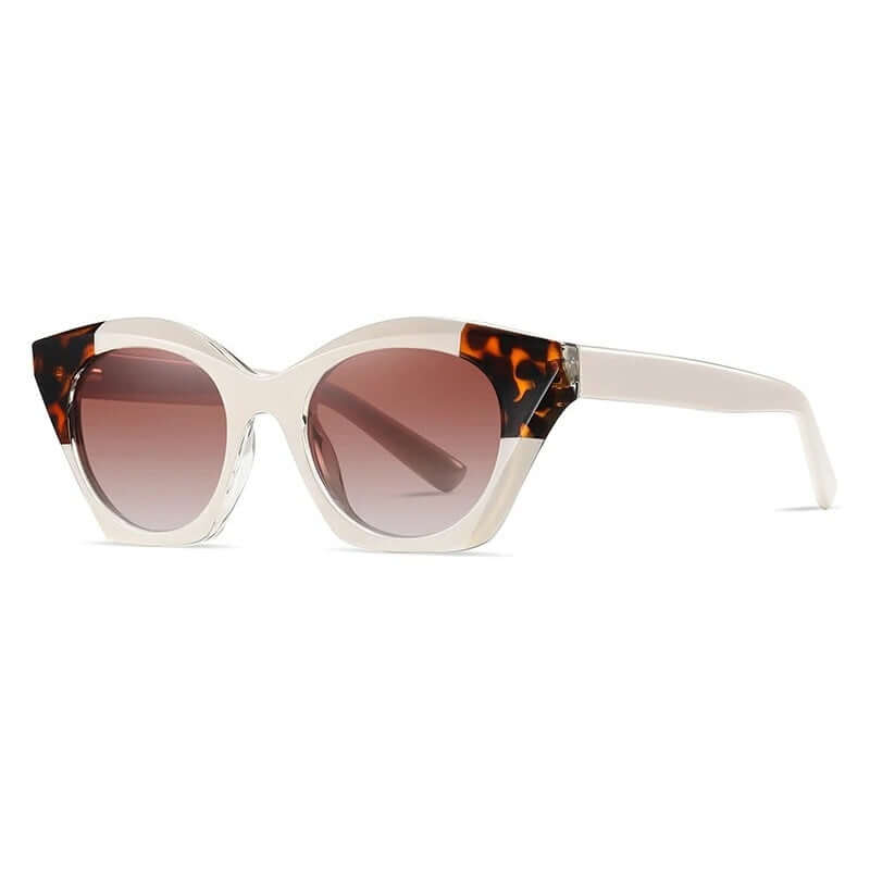 Women's tortoiseshell cat-eye sunglasses