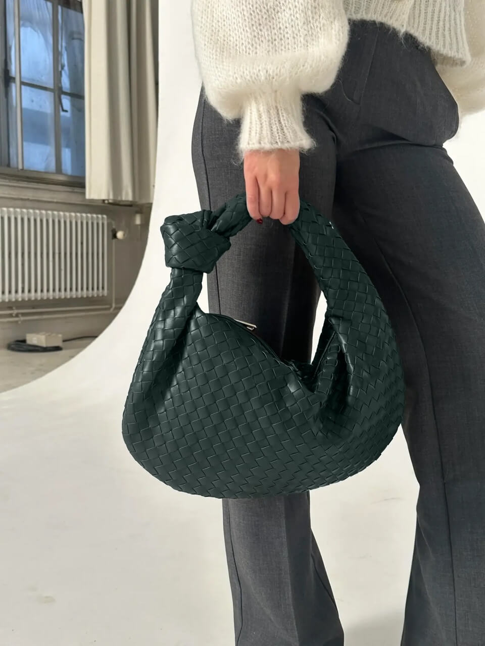 Woven Everyday Bag — women's shoulder bag, view 23 by Emyri