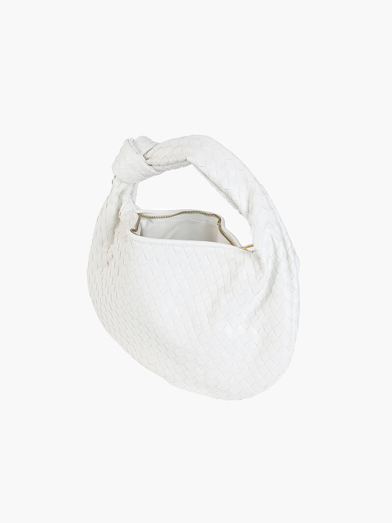 Woven Everyday Bag — women's shoulder bag, view 8 by Emyri