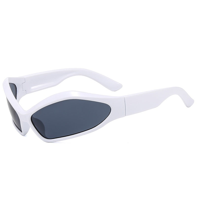 Y2K Wraparound Sport Sunglasses — women's sunglasses, view 7 by Emyri