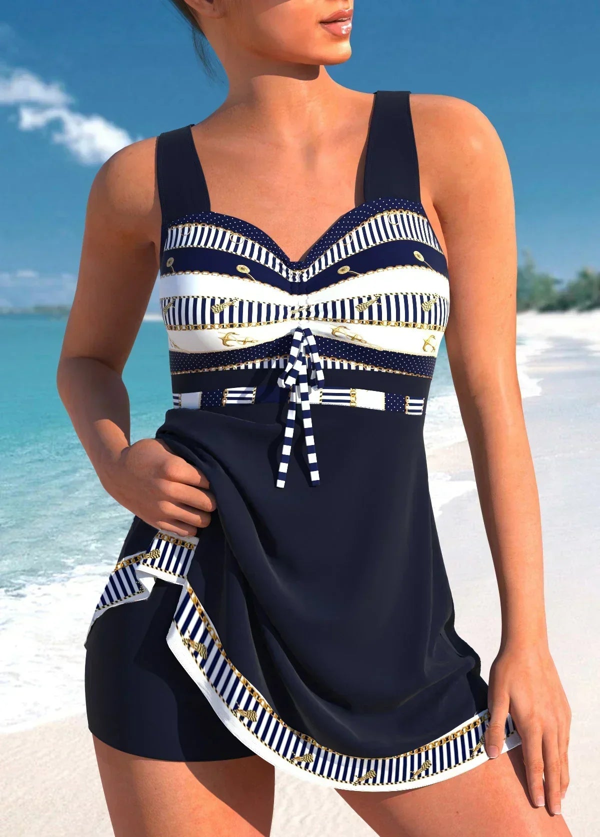 Sophia | Women Elegant Swimsuit Dress