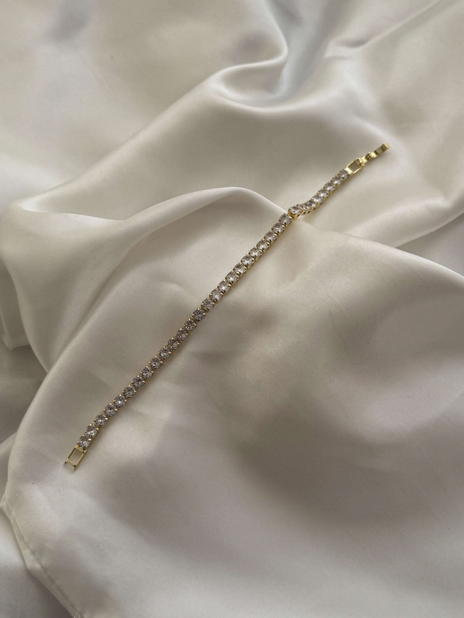 Zirconia Tennis Bracelet Set — women's bracelet, view 10 by Emyri