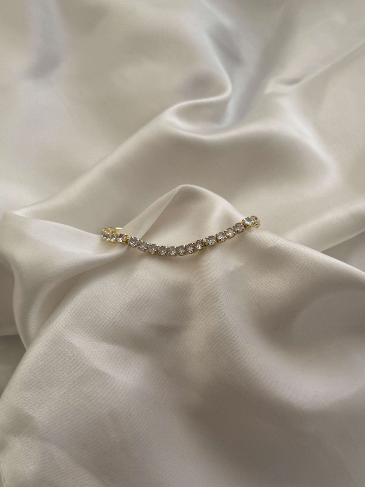 Zirconia Tennis Bracelet Set — women's bracelet, view 6 by Emyri