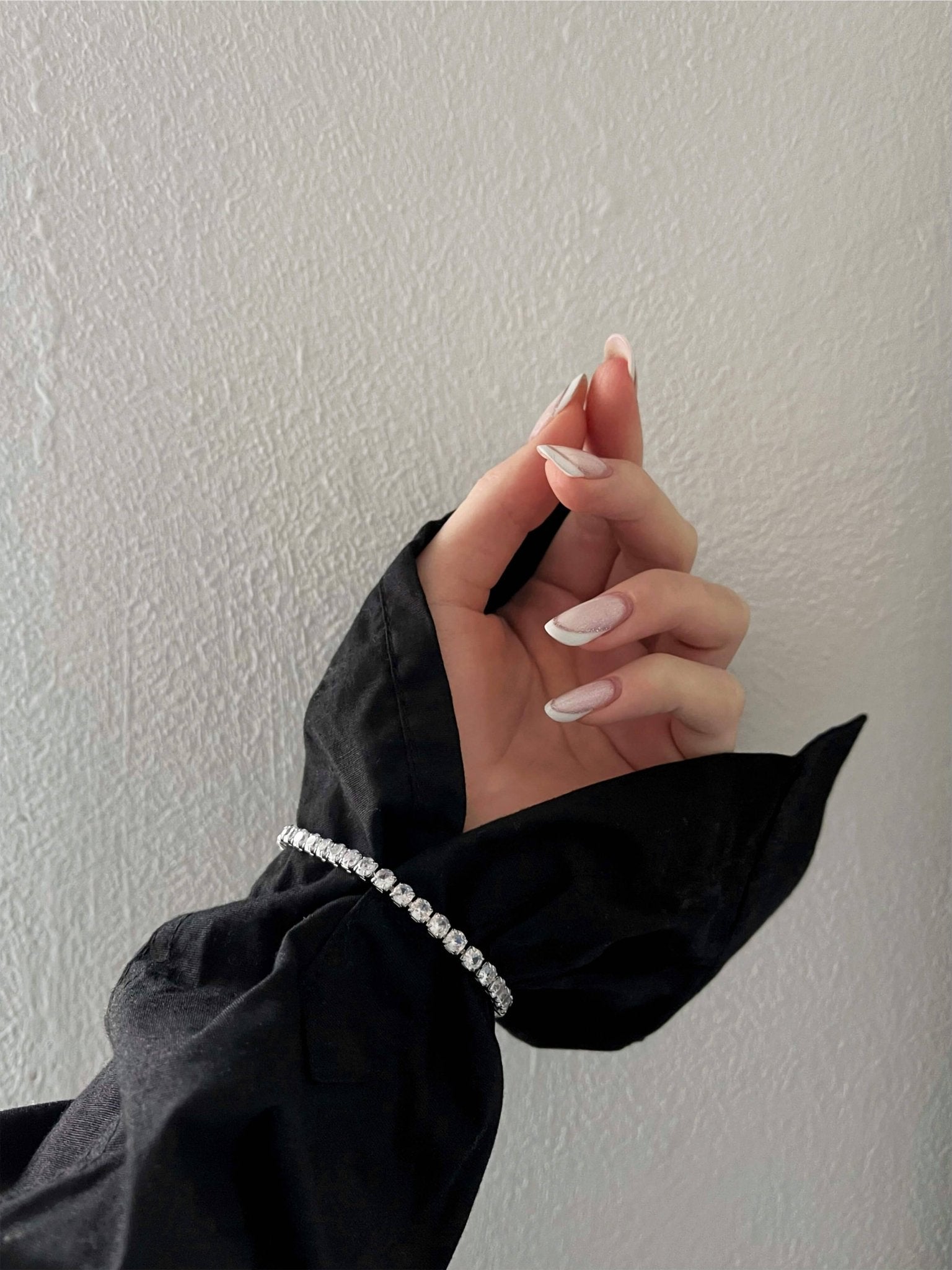 Zirconia Tennis Bracelet Set — women's bracelet, view 7 by Emyri